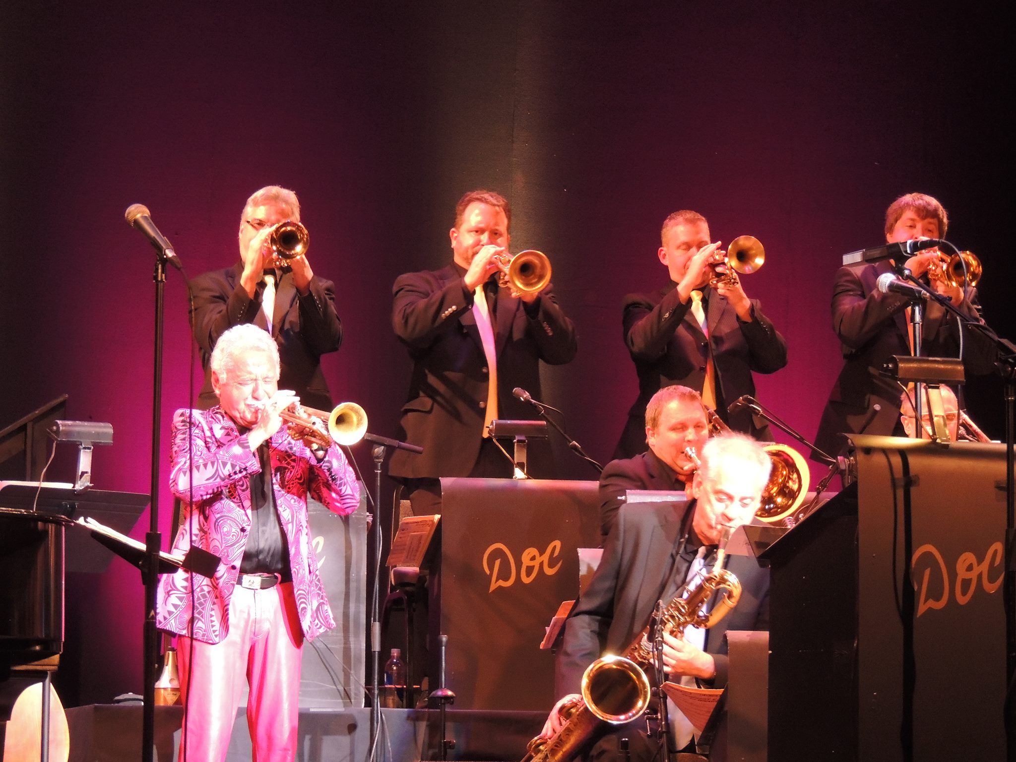 Steve Strand with Doc Severinsen